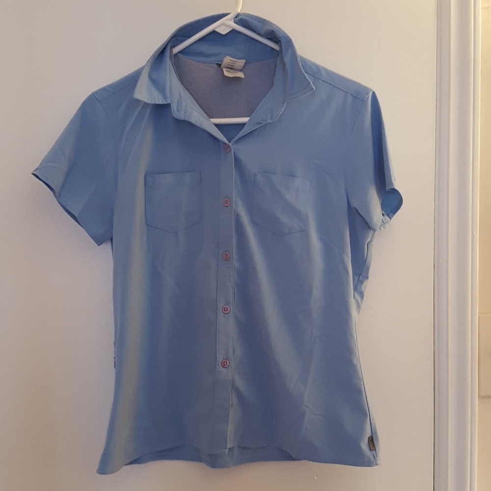 North Face button down